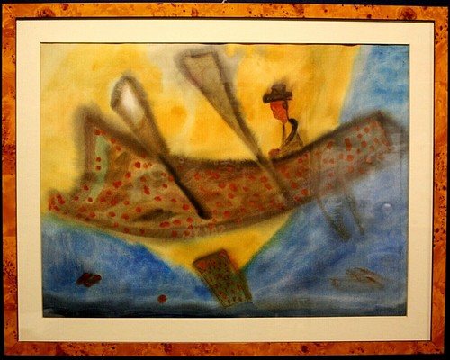 Grande quadro acquerello - grande,