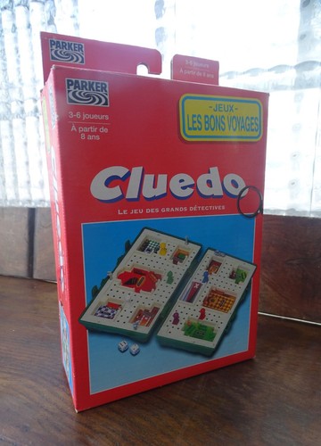 Mini cluedo parker jeux les - cluedo,
