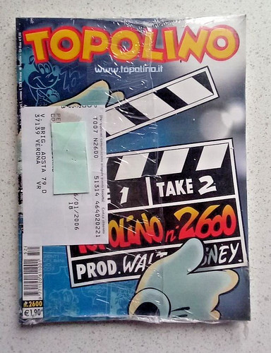 Topolino 2600 blisterato - 2600,
