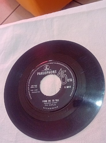Vinile giri the beatles - vinile, 45