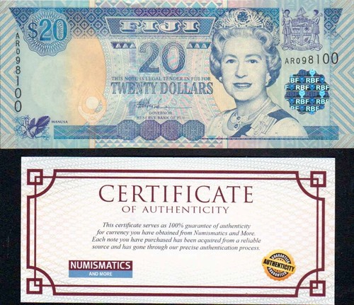 Isole fiji dollari 107a - isole,
