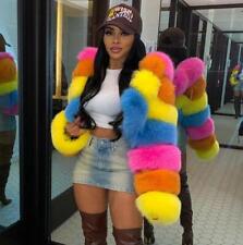 Giacca donna colore arcobaleno