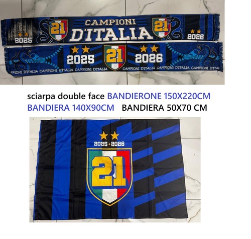 Bandiera tifoso inter festa - tifoso,