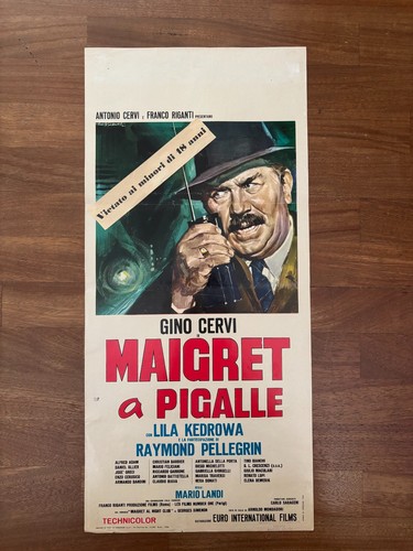 127s locandina maigret - 127s,locandina,maigret, à