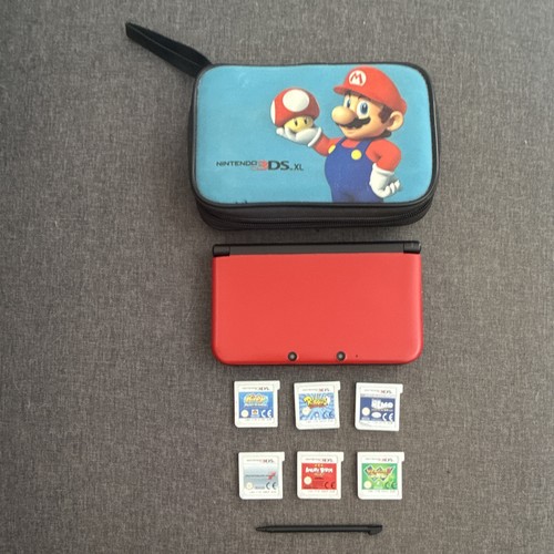 Nintendo 3ds rosso nero - nintendo,