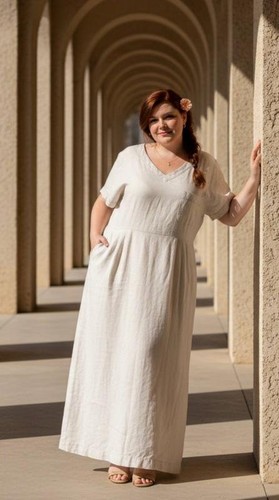 Abito donna laura ashley beige - donna,