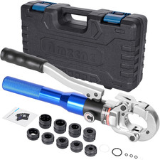 Pinza Idraulica per Crimpatura Ø12-28Mm in Rame per Tubi Idraulici Strumento per