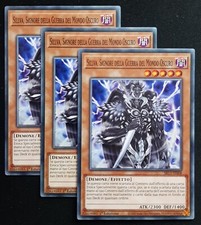 Set 3X SILLVA SIGNORE DELLA GUERRA MONDO OSCURO in Italiano SR13-IT008 YUGIOH