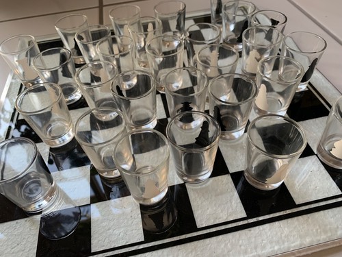 Gioco bere scacchi vetro - gioco, da