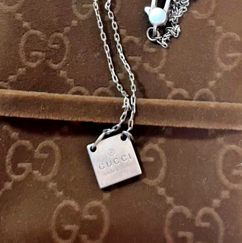 Collana gucci argento - collana,
