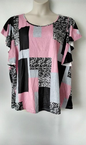 Maglietta top blusa - blusa, stampa