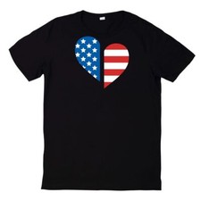 T-Shirt Cool USA con Bandiera