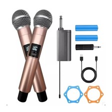 KIT 2 MICROFONI WIRELESS SENZA