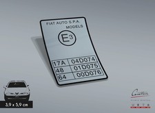 ADESIVO OMOLOGAZIONE ALFA