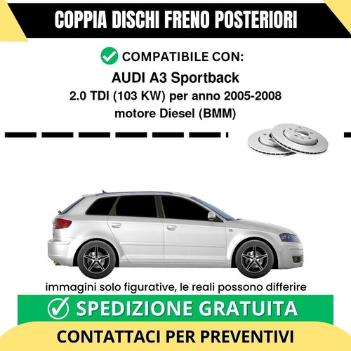 Coppia dischi freno posteriori - coppia,