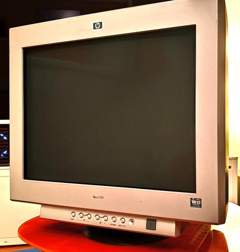 Monitor crt catodico hp - catodico,