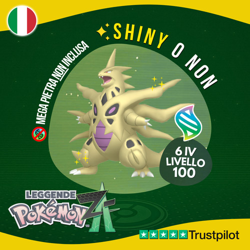Mega tyranitar shiny - shiny, non