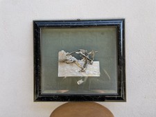 QUADRO IN ARGENTO - OPERA IN RILIEVO ARGENTO 800 - VALENTI - 55X50 CM