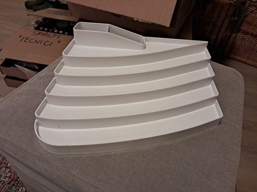 Espositore per smalti bianco - espositore,