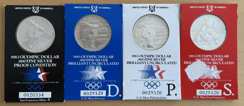 Usa silver dollar 1983 - dollar,