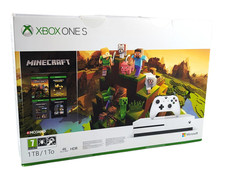 Xbox ONE S 1 TB incl. Minecraft Creator & Starter Pack bianco - NUOVO & IMBALLO ORIGINALE