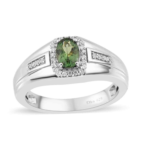 Anello uomo tanzaniana verde