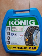 Coppia di catene da neve Marca Konig 030 no problem Zip usate solo 1 volta vendo