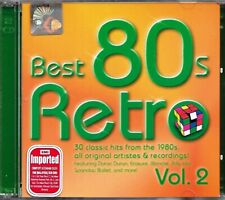 Best 80s Retro Vol.2 Classic Hits CD Duran Duran Blondie Billy Idol Ultravox