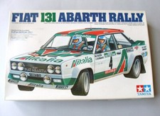 TAMIYA 20013 KIT 1/20 1:20 FIAT 131 ABARTH RALLY con DECALCOMANIE CARLING etichetta nera