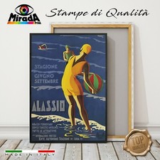 QUADRO vintage ALASSIO Riviera