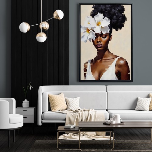 Elegante arte donna nera moda - arte,