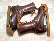 Pattini da ghiaccio vintage da