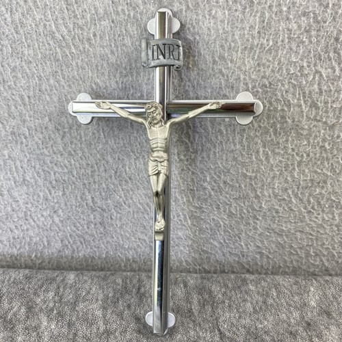 Crocifisso inri metallo - crocifisso,