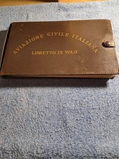 Libretto di volo personale aviazione Civile Italiana  1970 