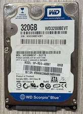 Hard Disk Western Digital 320GB SATA 2.5" WD3200BEVT usato, in ottime condizioni