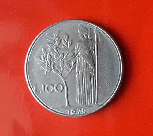 100 lire 1979 - errore, doppio
