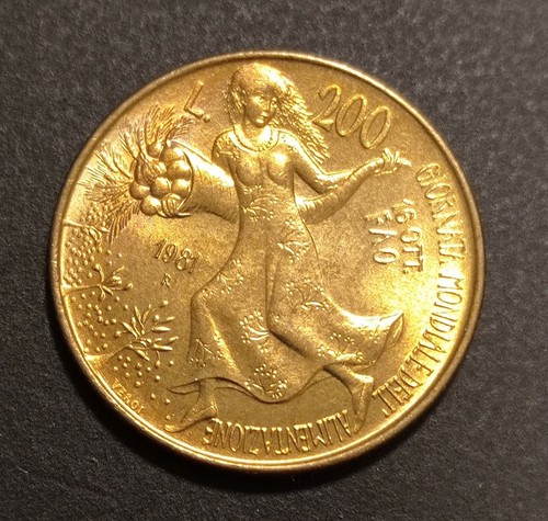 Repubblica italiana 200 lire - italiana,