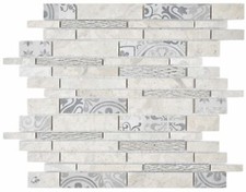 Mosaico Bacchette Marmo