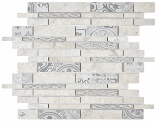 Mosaico bacchette marmo - mosaico,