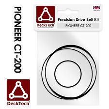 DeckTech™ Cinghie di Ricambio per Pioneer Twin Cassette Deck CT-200 CT200