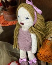 Bambola crochet fatta mano - crochet,