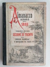 Almanacco agrario 1893 (Monauni Trento 1893)
