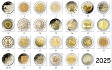 2 Euro 2025 Commemorativi -
