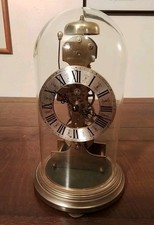 Kieninger Skeleton Clock 8 Days Orologio Made In Germany Anni 60