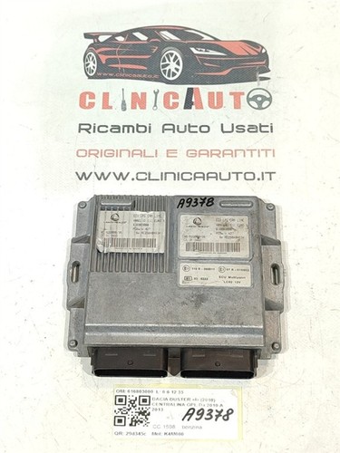 Centralina gpl per dacia - centralina,