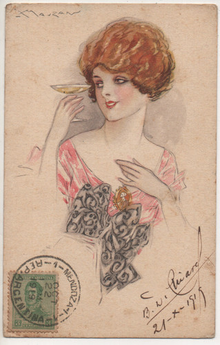 Mauzan cartolina della serie - cartolina,