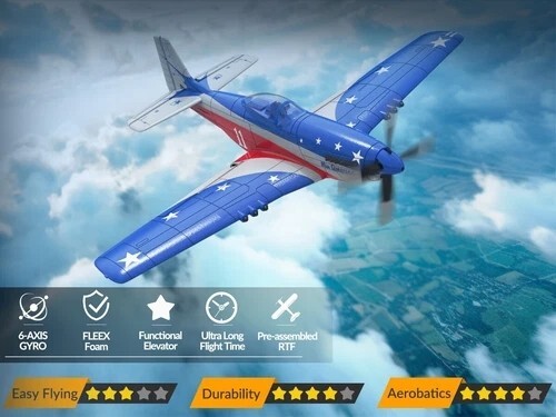 Volantex p51 mustang aereo - volantex,