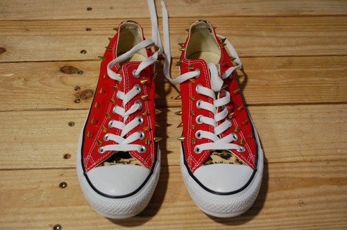 Sneakers basse borchie