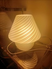 Lampada tavolo fungo vetro - da,