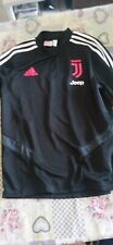 felpa da allenamento maniche lunghe juve, nera taglia L